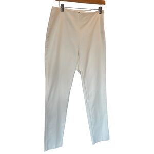 VINCE CAMUTO Cream Pants Side-Zip No Pockets